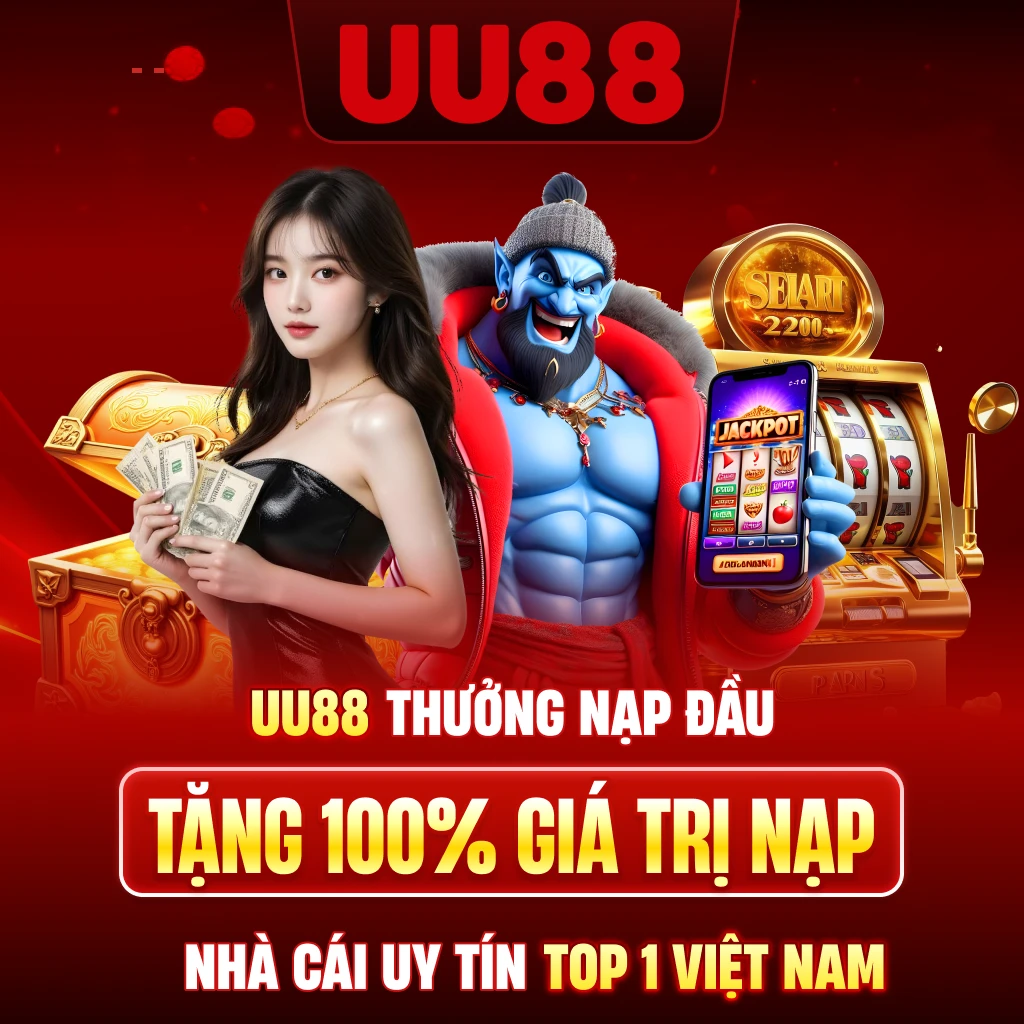 Banner mobi UU88 Thưởng Nạp Đầu Tặng 100% Giá Trị Nạp Nhà Cái Uy Tín Top 1 VIệt Nam